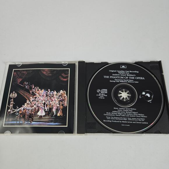 The Phantom of the Opera - 1990 Canadian Cast Toronto Theater Soundtrack - Picture 3 of 4